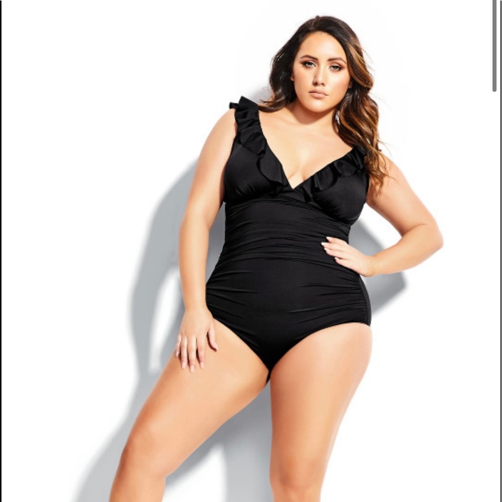 NWT City Chic one piece size M (18) bathing suit!